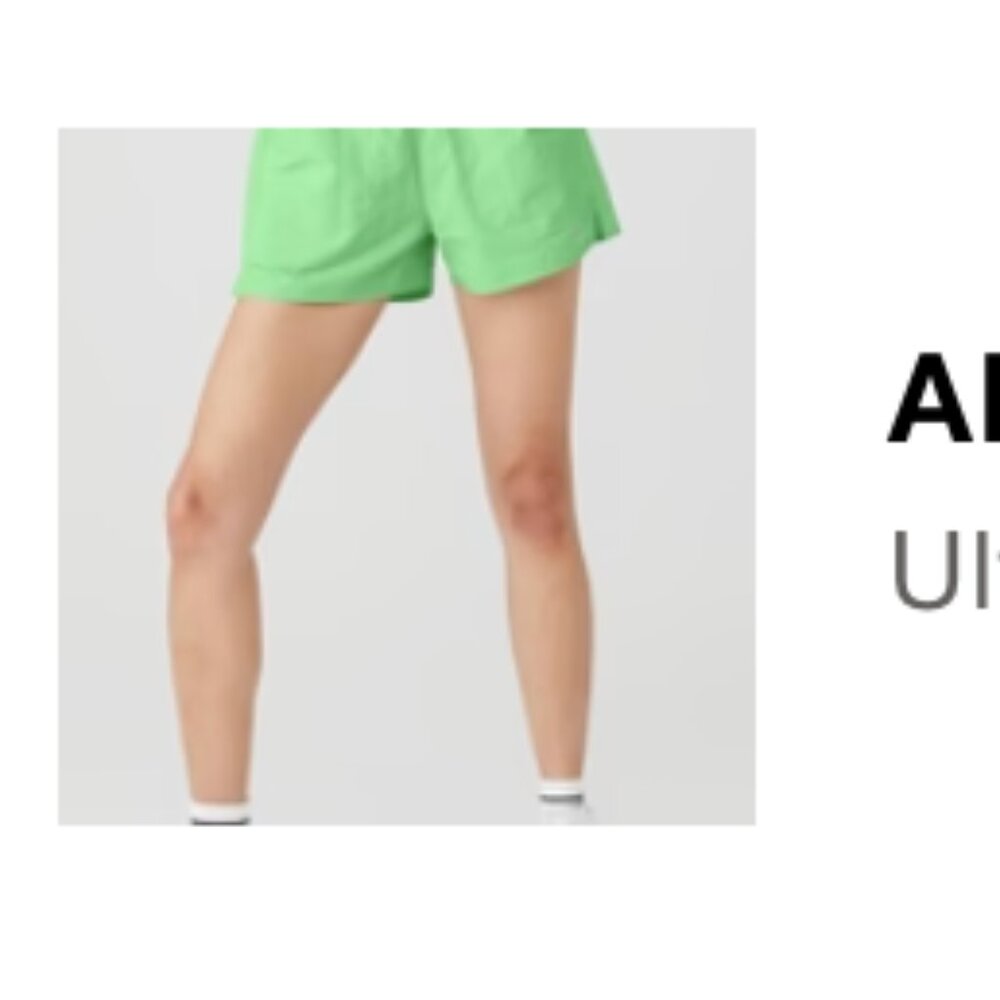 Alo Alumni Short Ultramint Size M